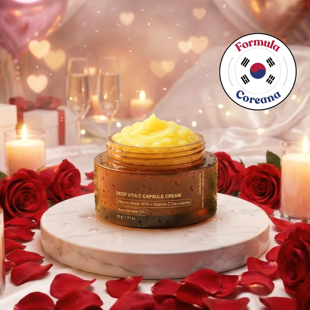 Creme Anti-Manchas + Anti-Melasma Coreano Facial de Vitamina C Encapsulado - C-SPHERE CAPSULE CREAM™