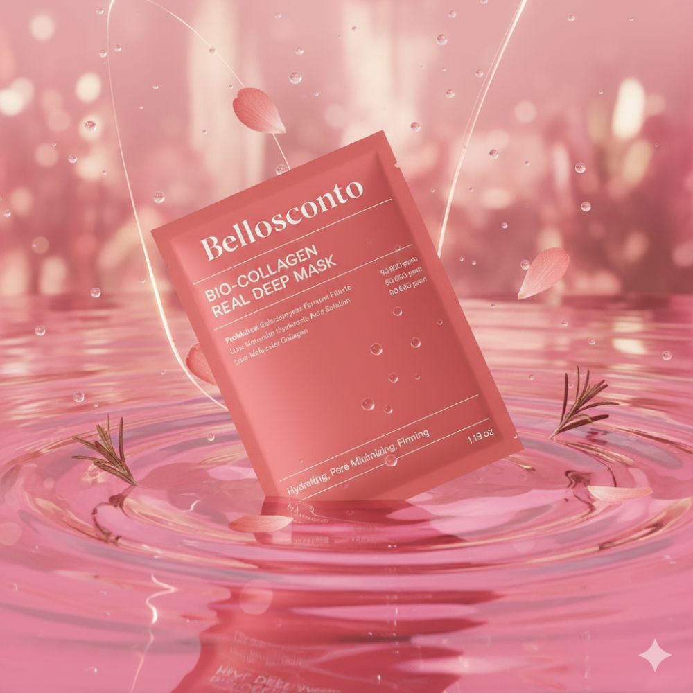 Máscaras Rejuvenescedoras de Bio-Colagénio Pacote 6 Unidades - BIOMASK™