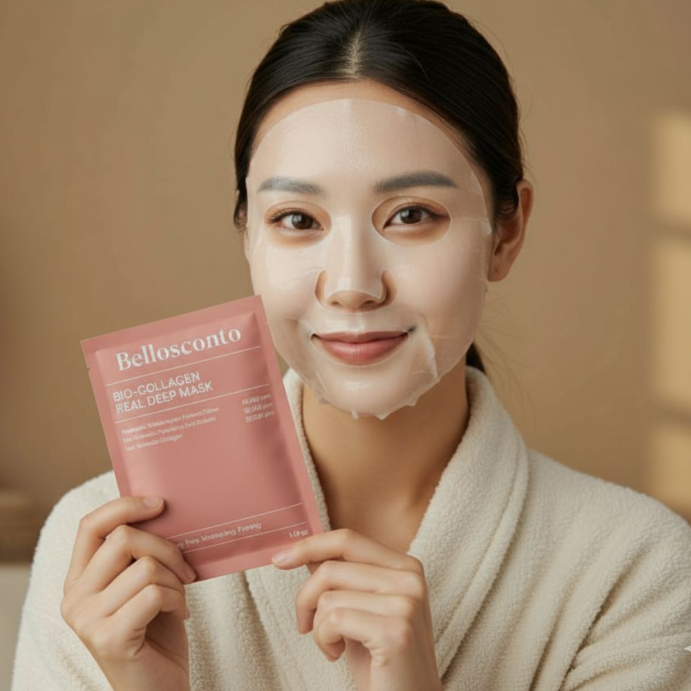 Máscaras Rejuvenescedoras de Bio-Colagénio Pacote 6 Unidades - BIOMASK™