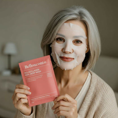 Máscaras Rejuvenescedoras de Bio-Colagénio Pacote 6 Unidades - BIOMASK™