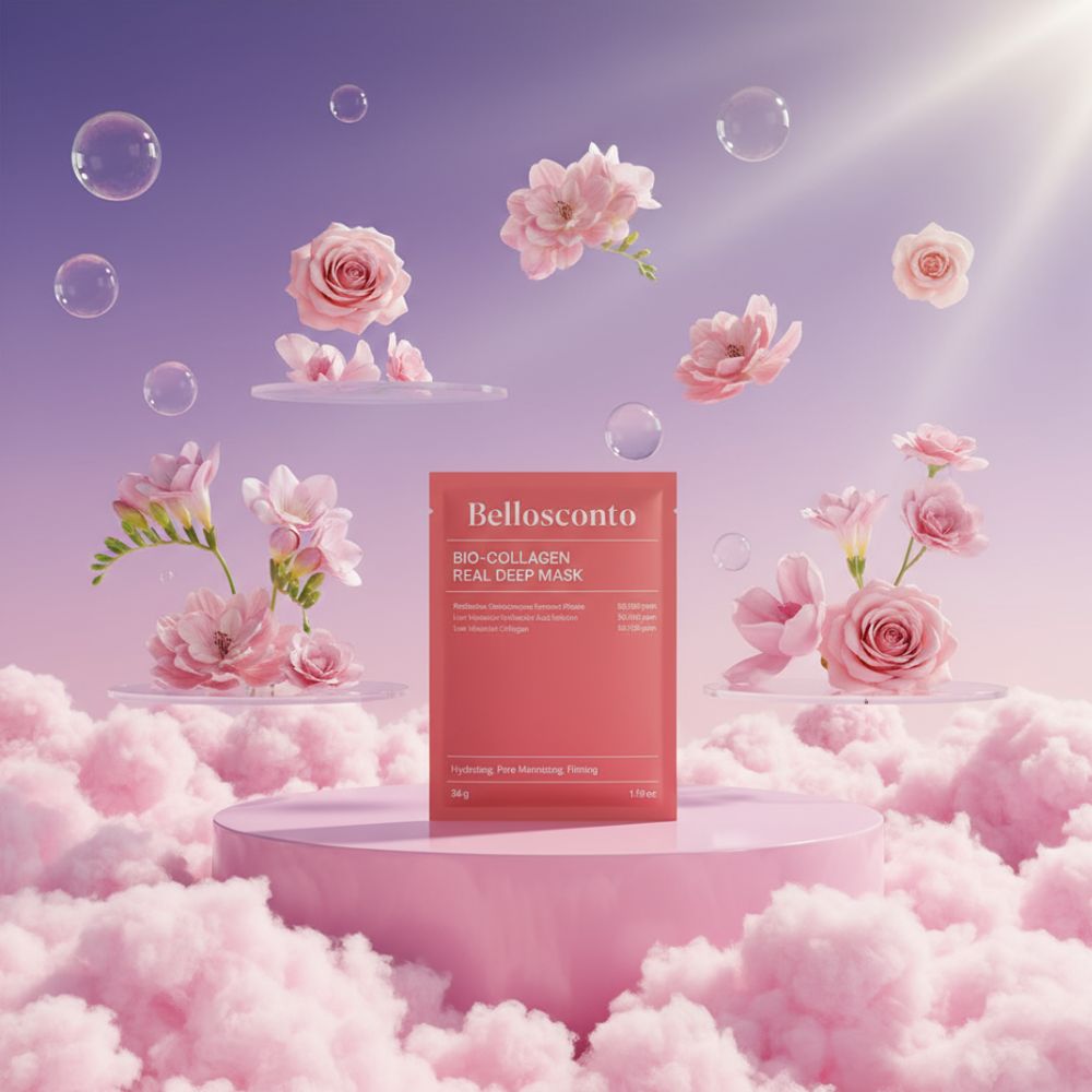 Máscaras Rejuvenescedoras de Bio-Colagénio Pacote 6 Unidades - BIOMASK™