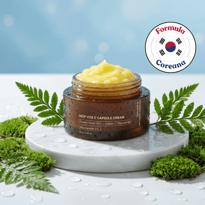 Creme Anti-Manchas + Anti-Melasma Coreano Facial de Vitamina C Encapsulado - C-SPHERE CAPSULE CREAM™
