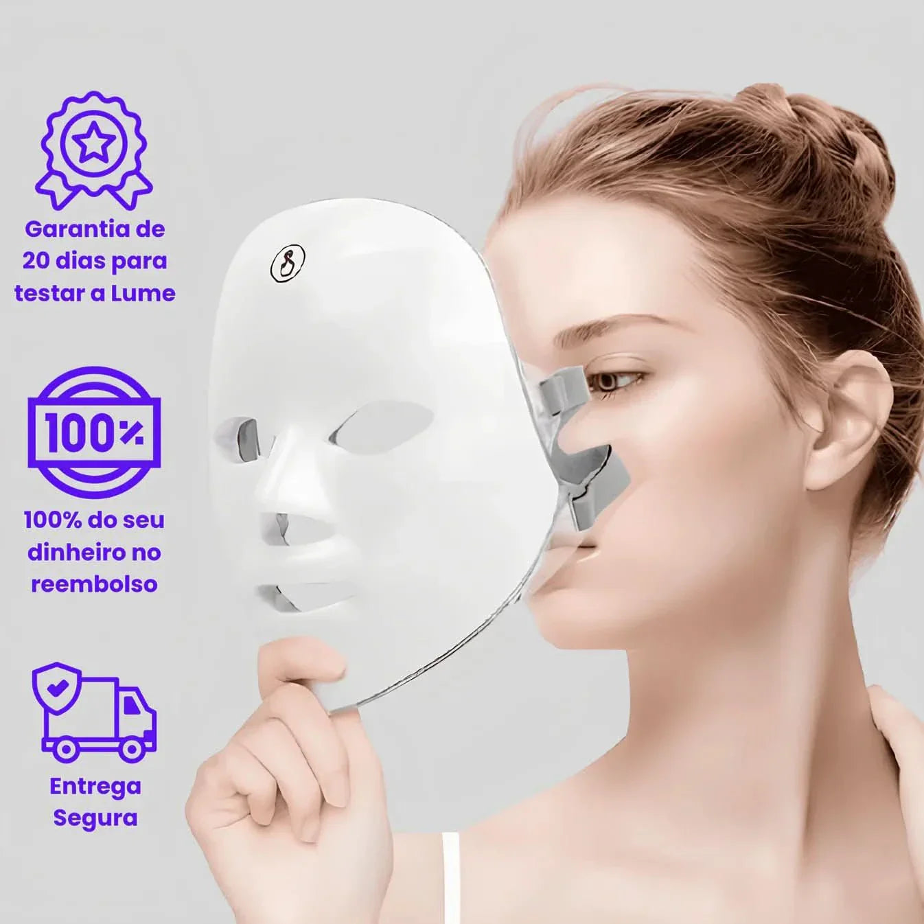 Máscara Rejuvenescedora efeito anti-rugas - LUMY™