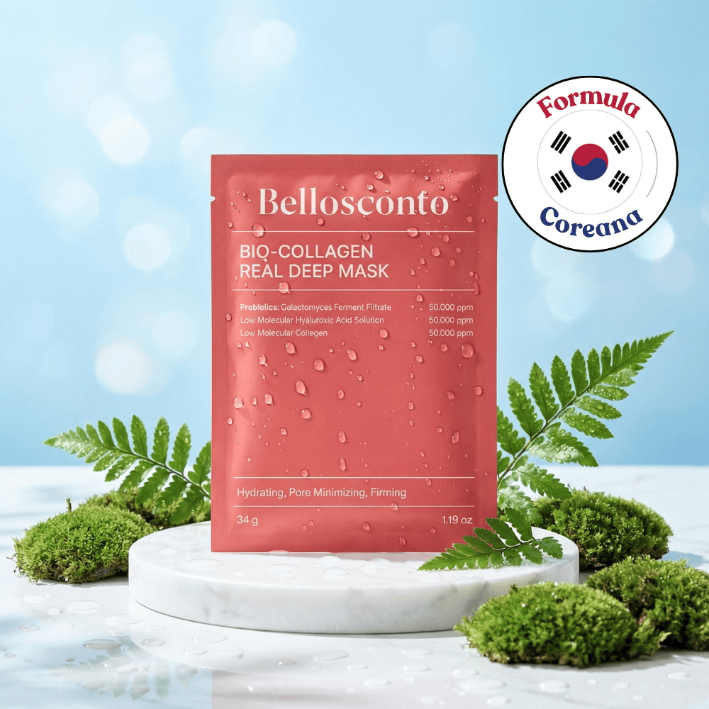 Máscaras Rejuvenescedoras de Bio-Colagénio Pacote 6 Unidades - BIOMASK™